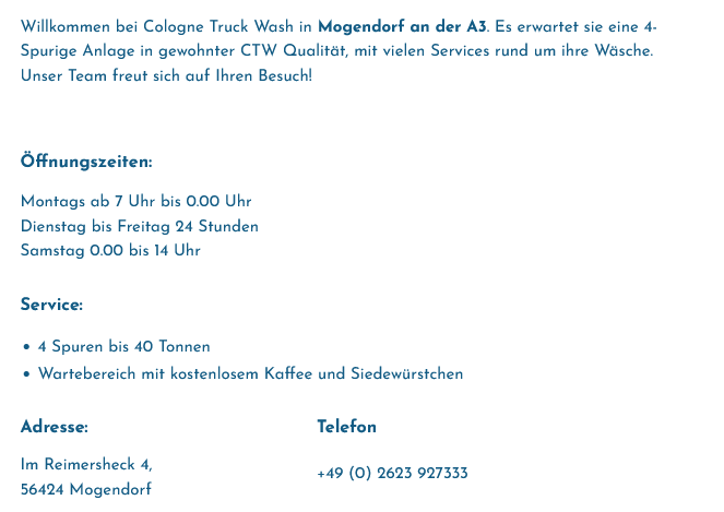 Screenshot 2025 04 18 at 17 52 13 A3 Mogendorf Cologne Truck Wash